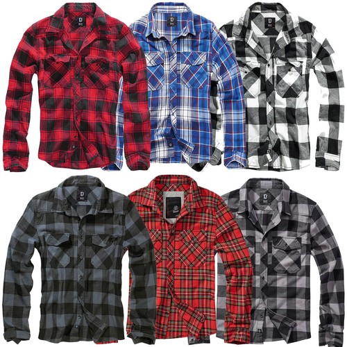Brandit check shirt hemd viele - check,