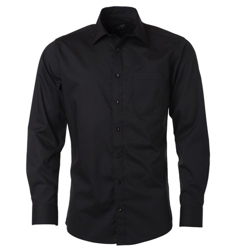 Herren langarm uni - herren,