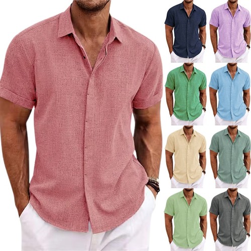 Herren leinenhemd strand - herren,