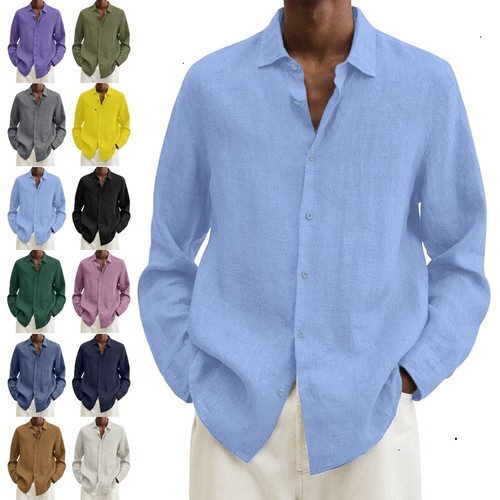 Casual mann langarm - mann,
