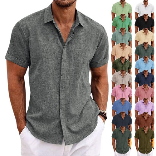 Herren kurzarm hemd - kurzarm,