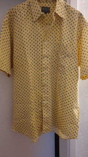 Neal hemd gelb blau - ,