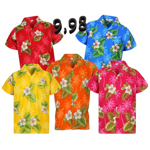 Funky hawaiihemd herren small - hawaiihemd,