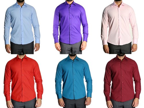 Slim fit herrenhemd ohne - herrenhemd,