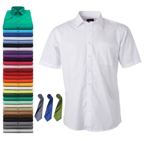 Men shirt short - shirt, short-sleeved